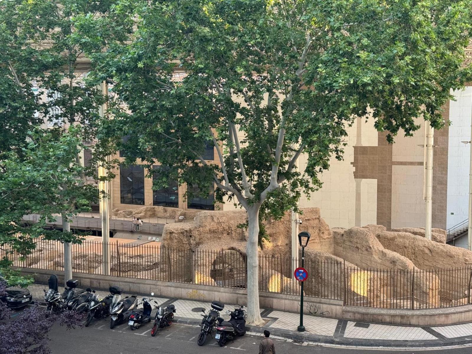 Teatro Romano Zaragoza Eksteriør billede